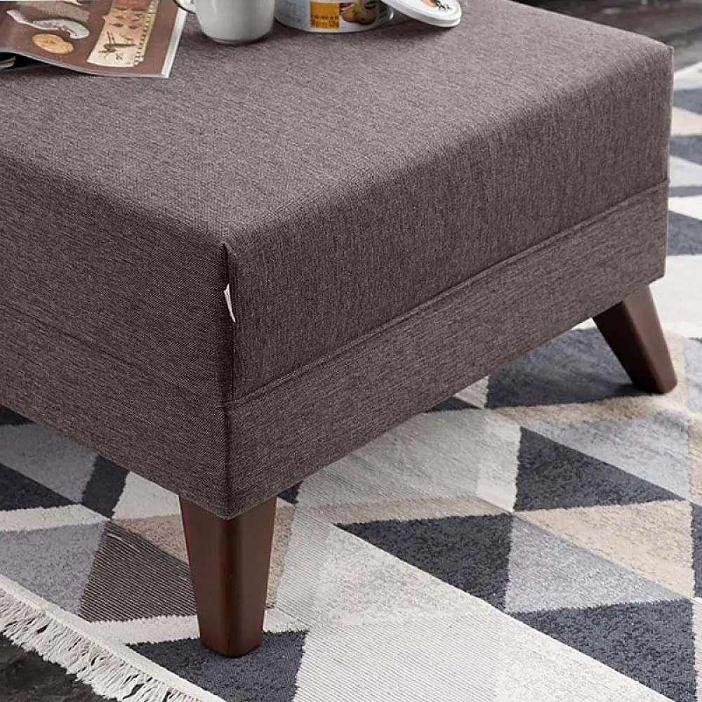 Γωνιακός καναπές Bella Megapap αριστερή γωνία υφασμάτινος χρώμα καφέ 275x165x85εκ. | PRGP043-0032,5