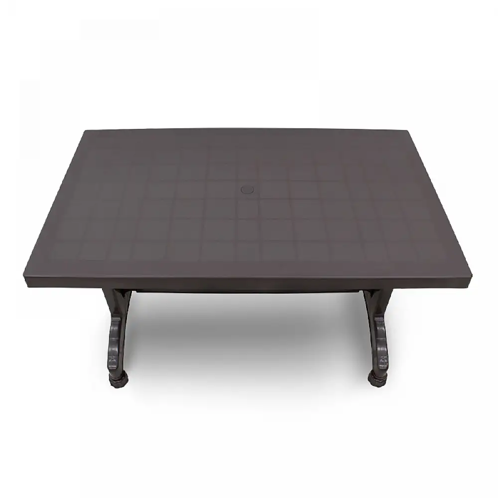 Σετ τραπεζαρία κήπου Callan Megapap 5τμχ πολυπροπυλενίου τραπέζι 120x70 - πολυθρόνα recycled χρώμα καφέ S_GP046-0002,1+GP046-0001,2x4 | S_GP046-0002,1+GP046-0001,2X4