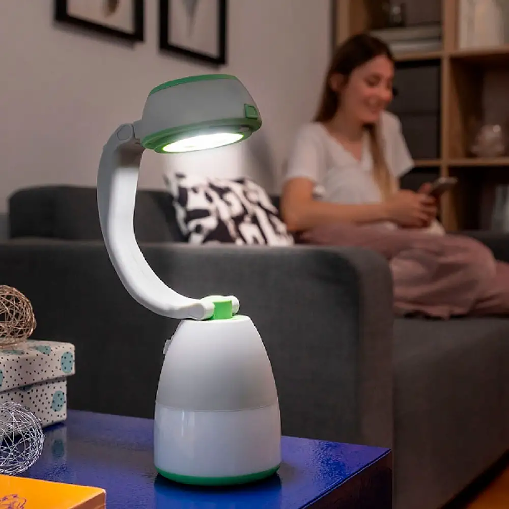 Φορτιζόμενος πολυλειτουργικός φακός για κάμπινγκ 8,5x15,5x13εκ.