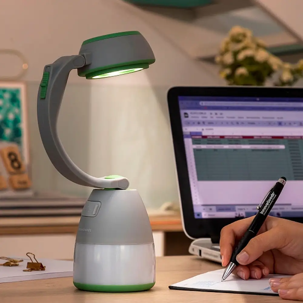 Φορτιζόμενος πολυλειτουργικός φακός για κάμπινγκ 8,5x15,5x13εκ.