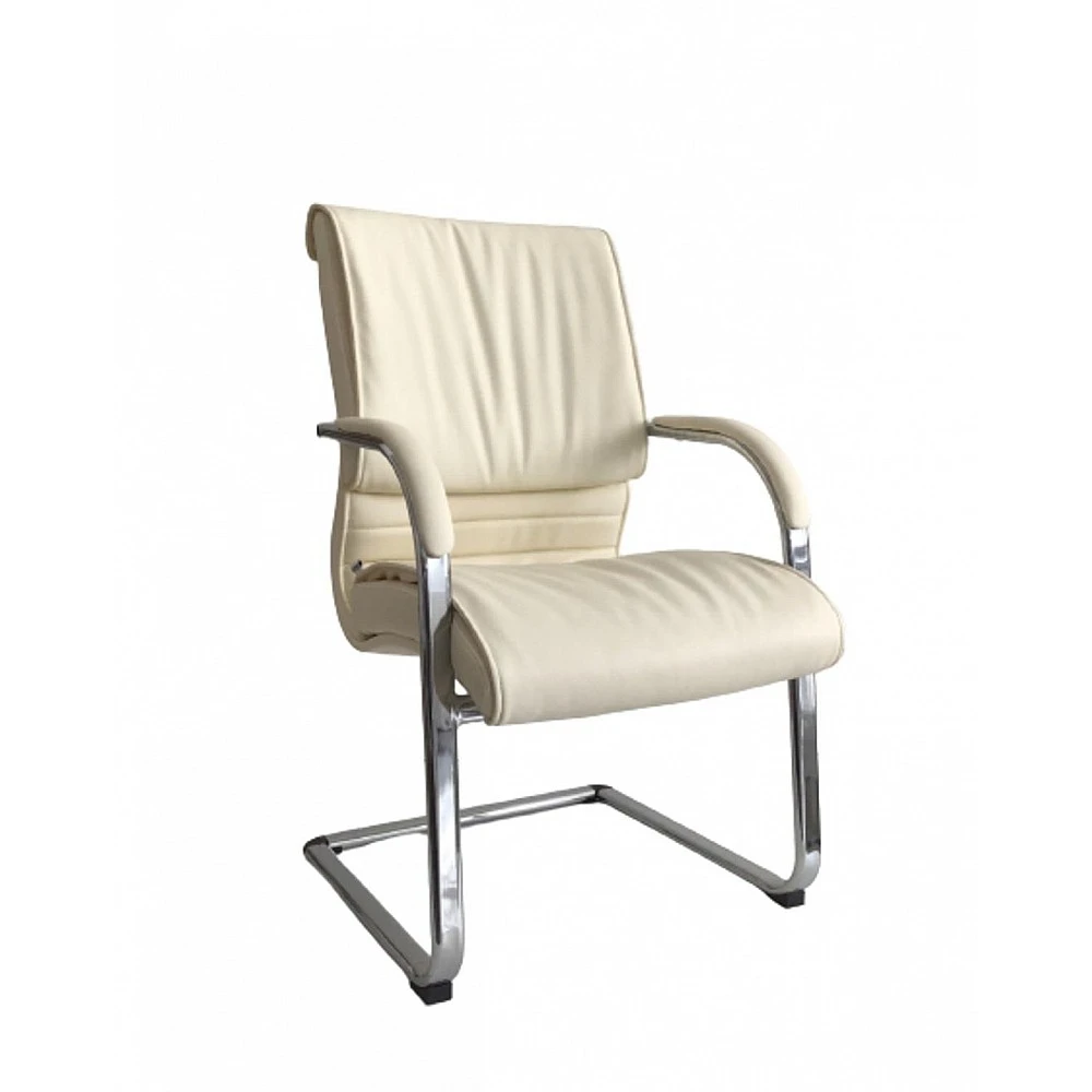 Sirio/V Visitor Armchair Ivory - Μέταλλο