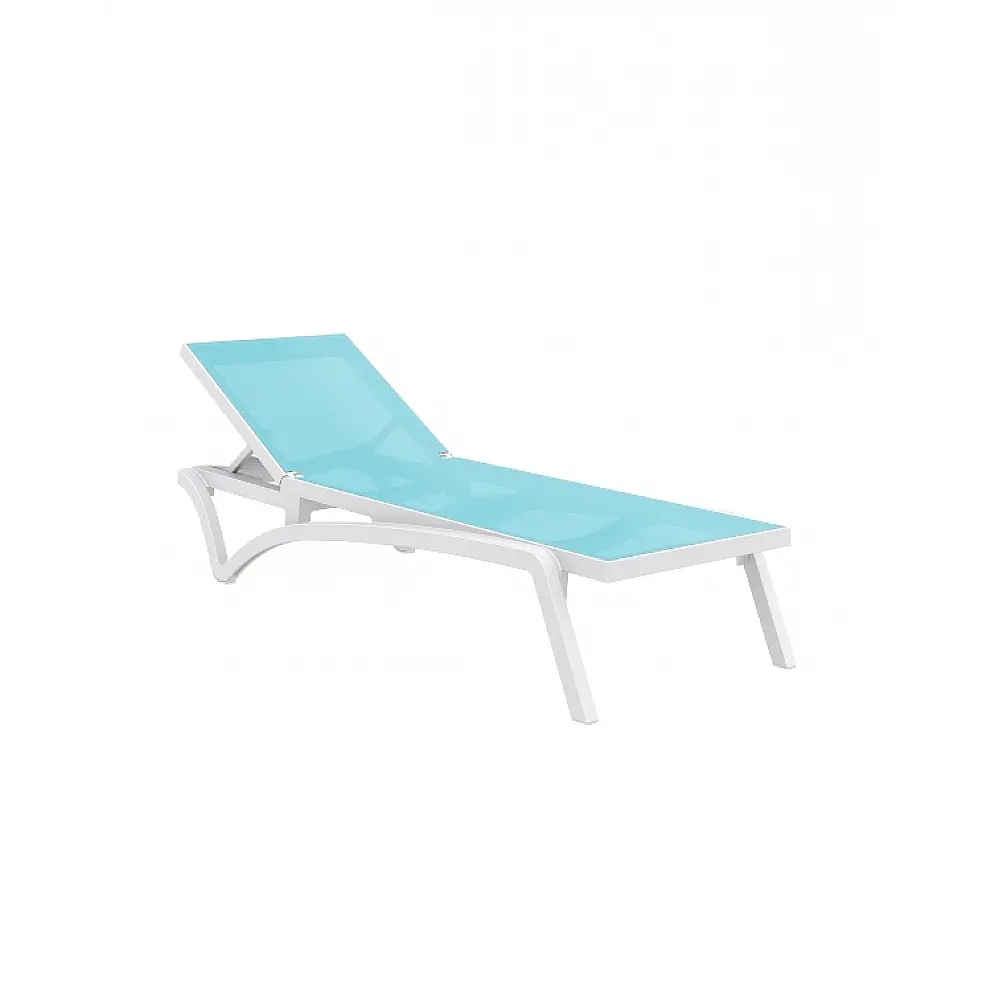 Pacific/S Sun-Lounger Turquoise - Πολυπροπυλένιο - 193x68x35 cm