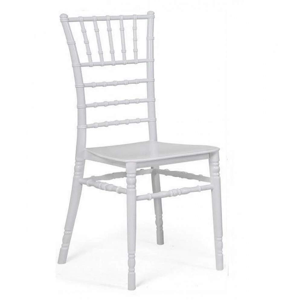 Chair Tiffany White - Πολυπροπυλένιο - 43x40x92 cm