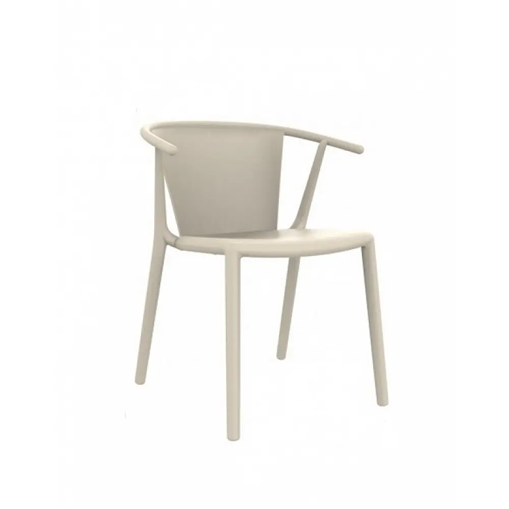 Steely PL Armchair - Πολυπροπυλένιο - 56.5x56x74.2 cm
