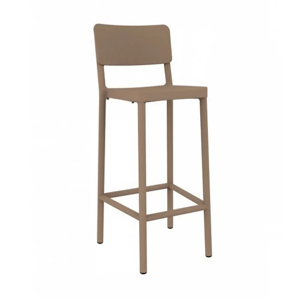 Lisboa/S PL Barstool - Πολυπροπυλένιο - 44.1x42.3x102.2 cm
