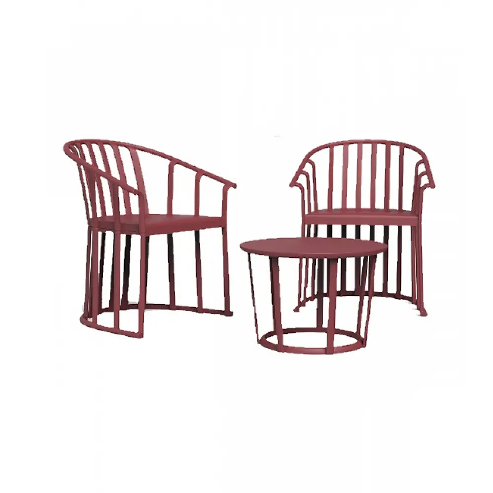 Raff Set 3 pcs without cushions - Πολυπροπυλένιο