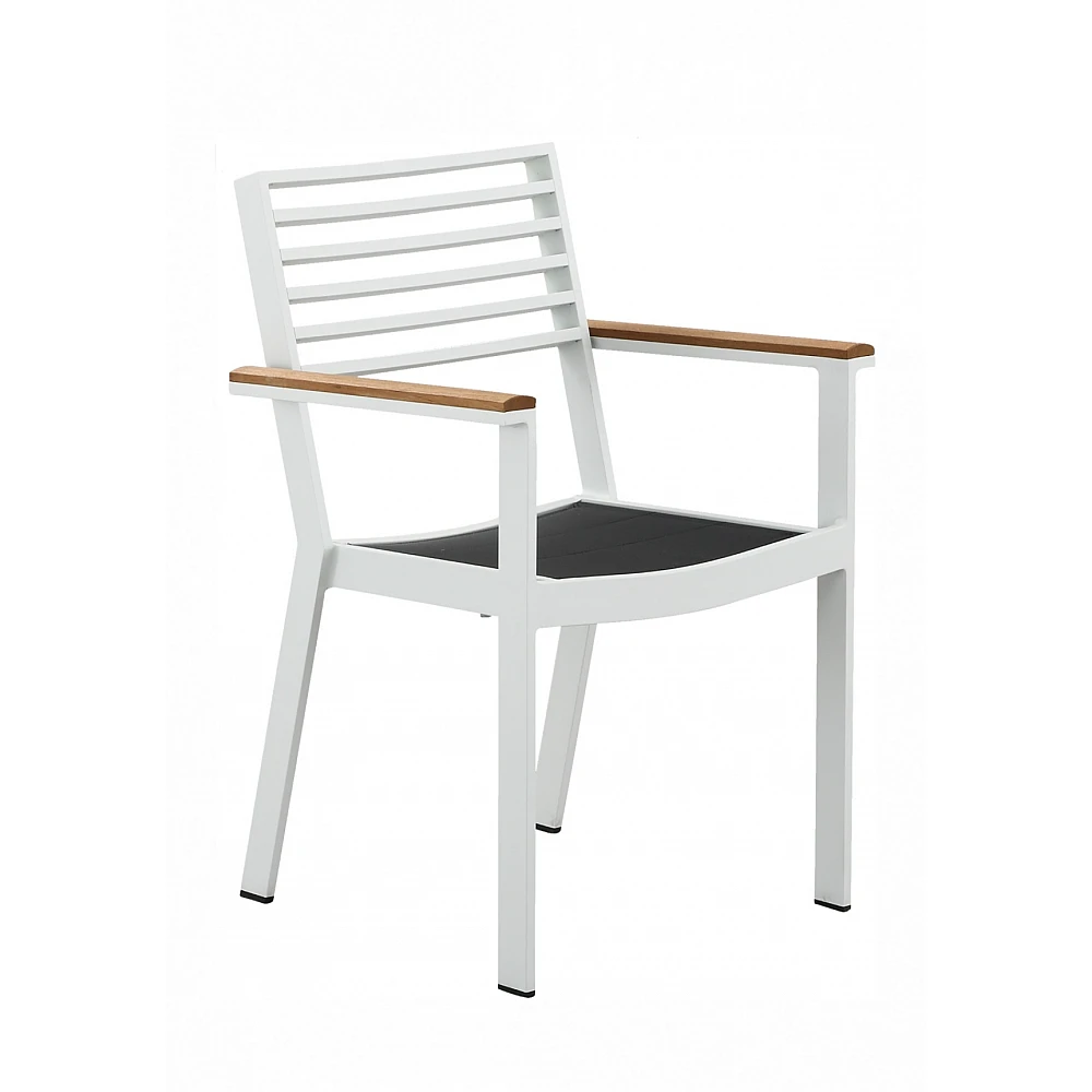 York/D7 Dining Set White - Αλουμίνιο