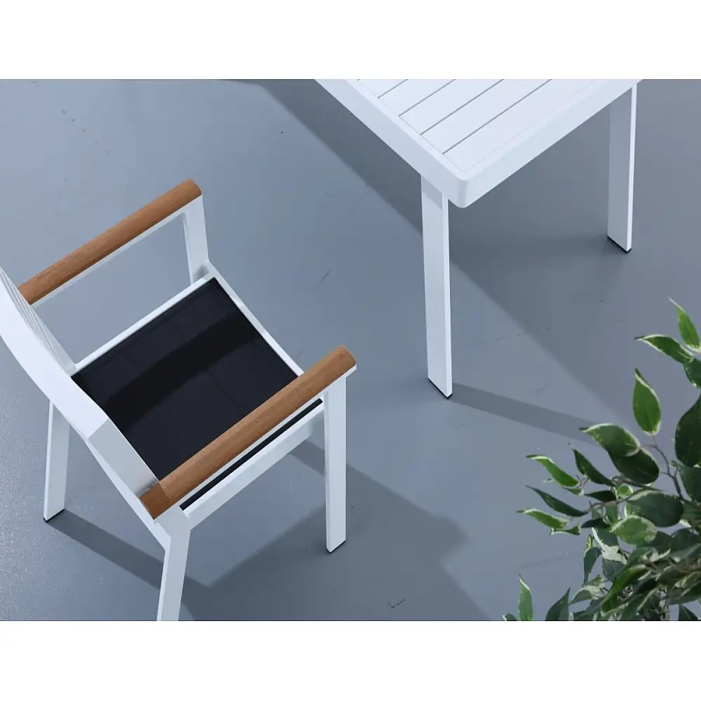 York/D7 Dining Set White (2017440)