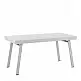York/T 180x90x76cm White Table (204775)