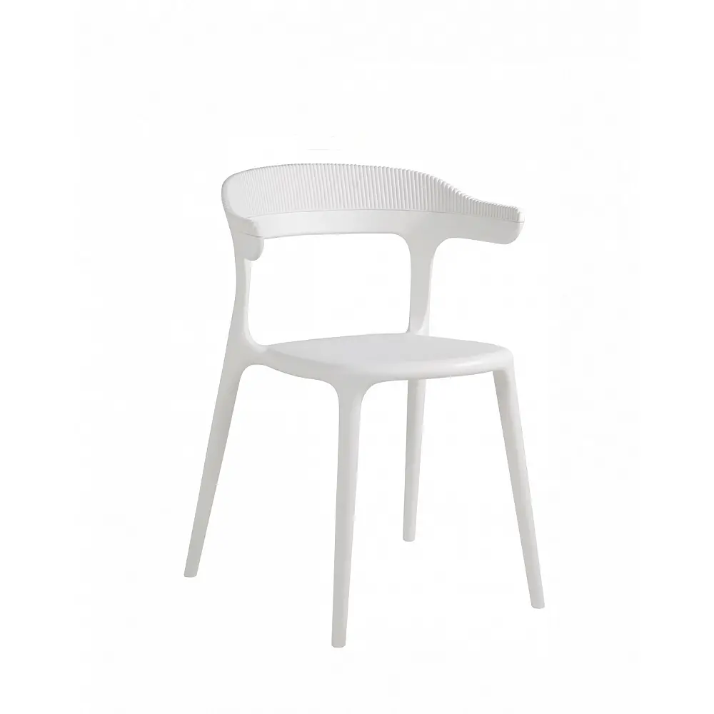 Luna Stripe Chair - Πολυπροπυλένιο - 51x55x77 cm
