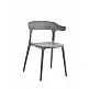 Luna Stripe Chair - Πολυπροπυλένιο - 51x55x77 cm