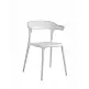 Luna Stripe Chair - Πολυπροπυλένιο - 51x55x77 cm