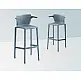Spyker/SΒ Barstool - Techno-Polymer - 46x49.5x102.5 cm