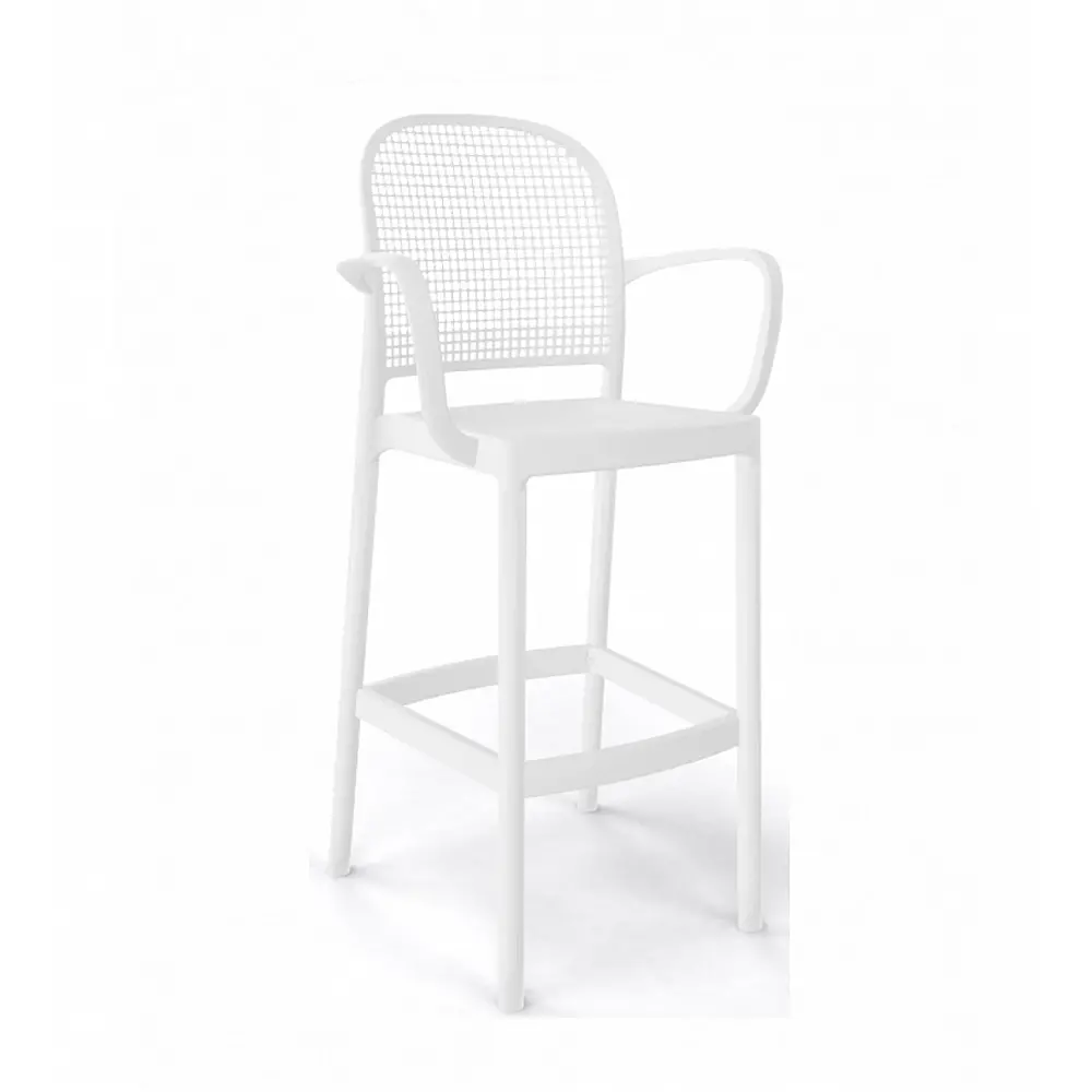 Panama/SΒ Barstool - Techno-Polymer - 59x58x114 cm