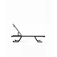 Podio Sun-Lounger - Techno-Polymer - 190x72x32.5 cm