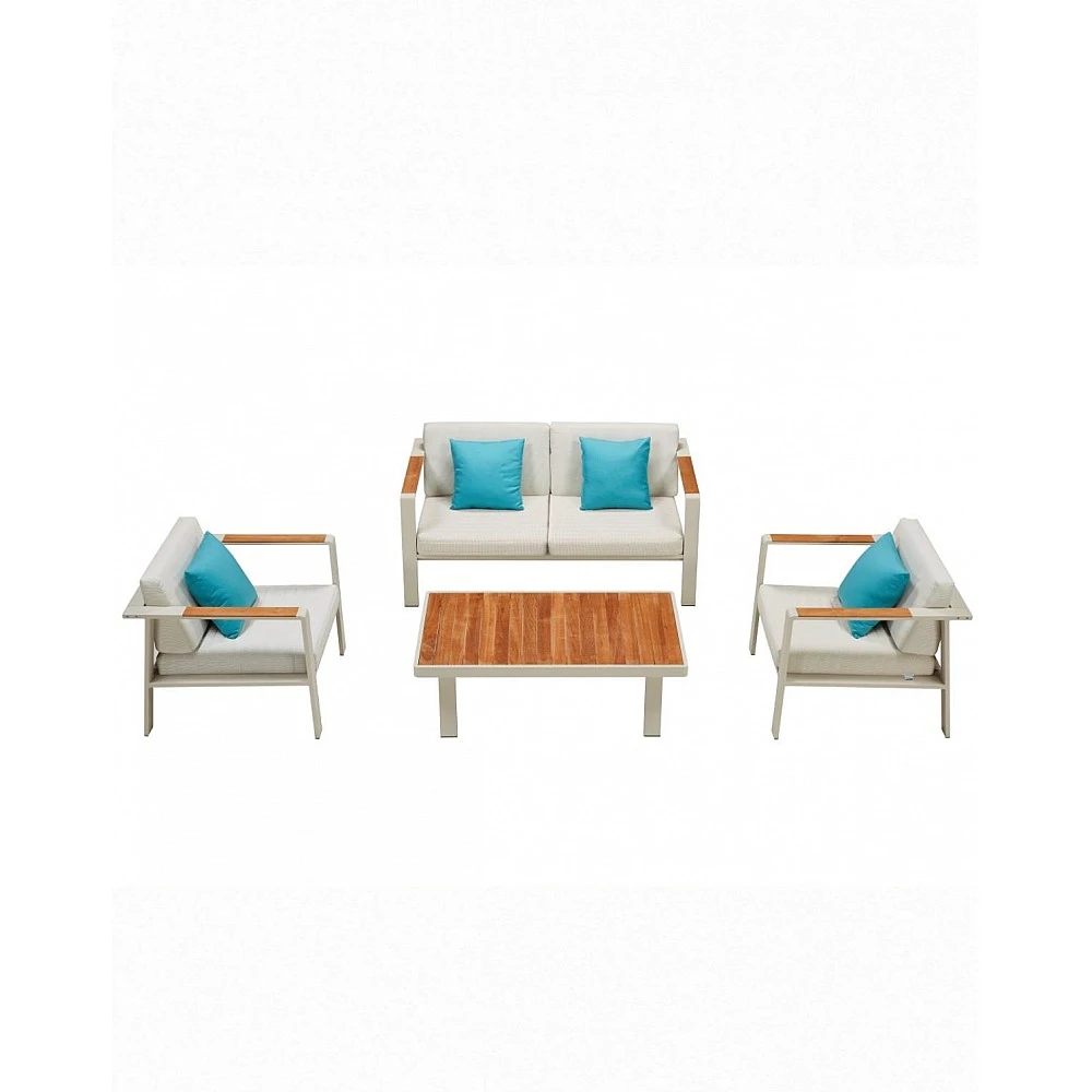 Nofi-2 Lounge Set - Αλουμίνιο