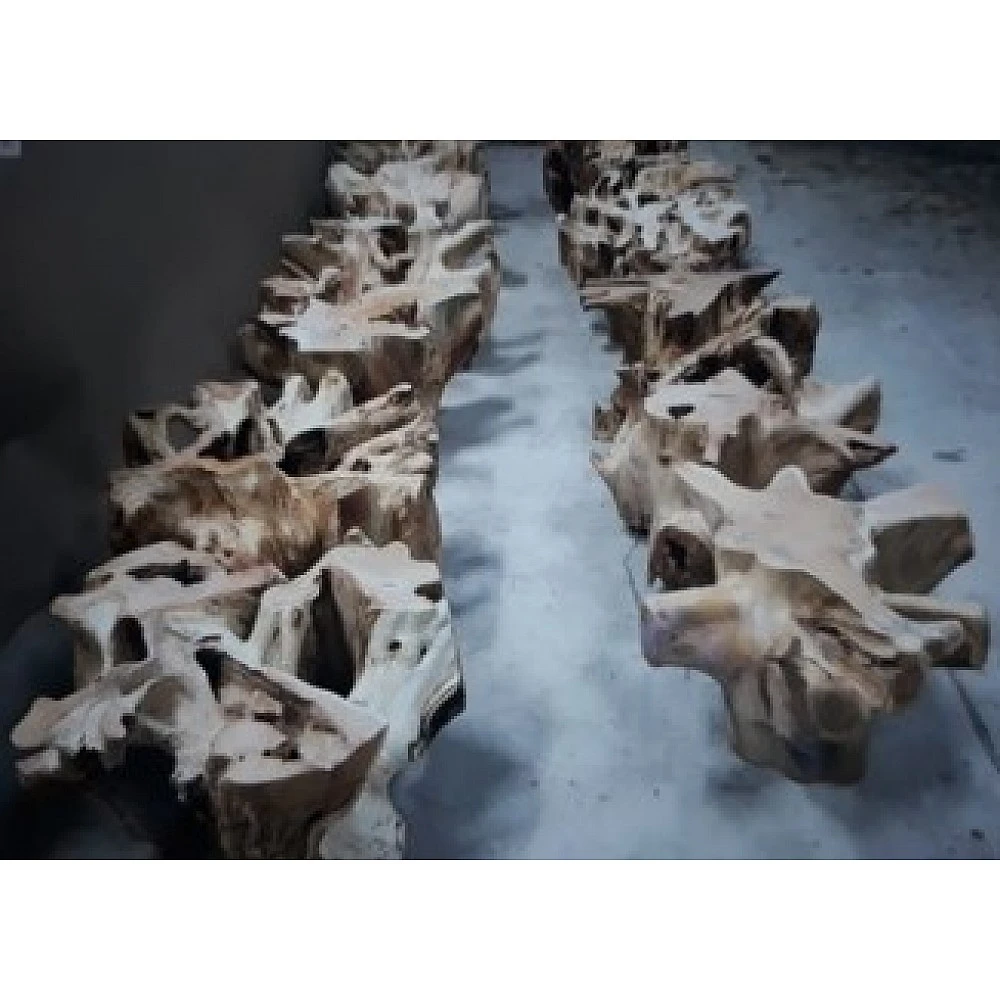Root/T dining table Φ160xY.76cm - Ξύλο - 160x160x76 cm Root/T dining table Φ160xY.76cm - Ξύλο - 160x160x76 cm