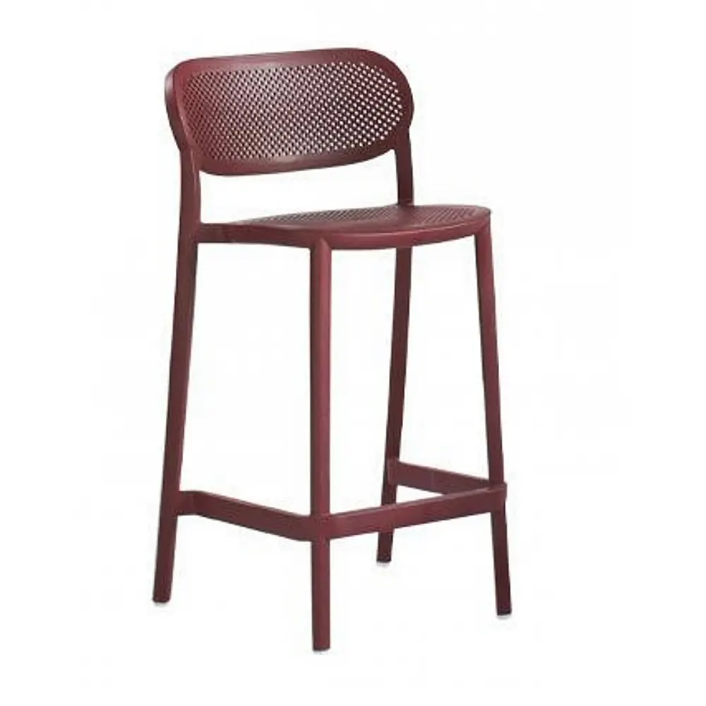 Nuta/S Barstool - Techno-Polymer - 47x48.5x102 cm