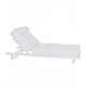 Riviera Sun-Lounger White - Αλουμίνιο - 198x75x105 cm Riviera Sun-Lounger White - Αλουμίνιο - 198x75x105 cm
