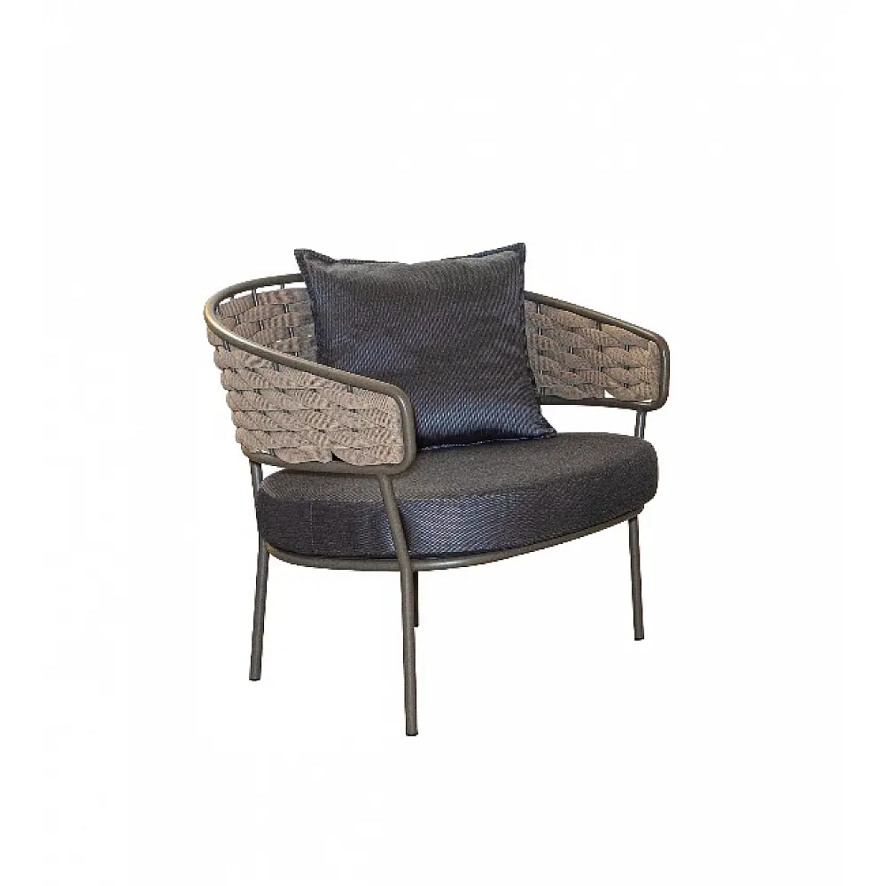 St Tropez/L SPECIAL Armchair Lounge - Αλουμίνιο - 79x80x75 cm