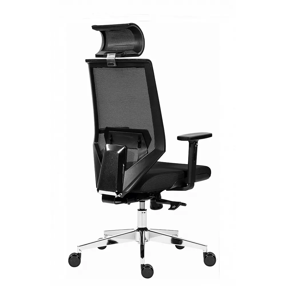 Edge Executive Armchair Black - Μέταλλο