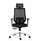 Edge Executive Armchair Black - Μέταλλο