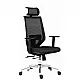 Edge Executive Armchair Black - Μέταλλο