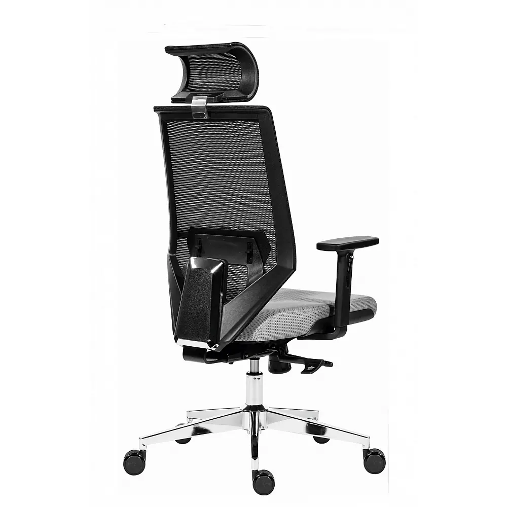 Edge Executive Armchair Grey - Μέταλλο