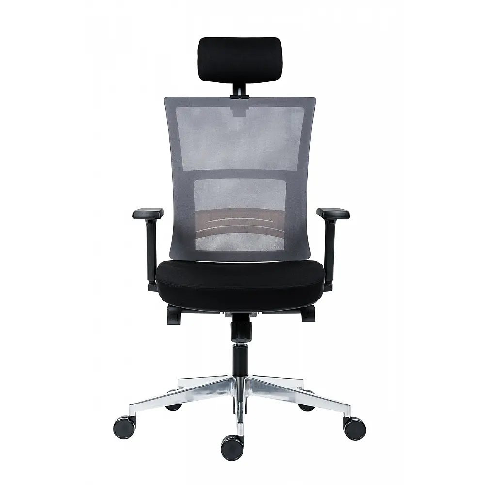 Next PDH Executive Armchair Black - Μέταλλο
