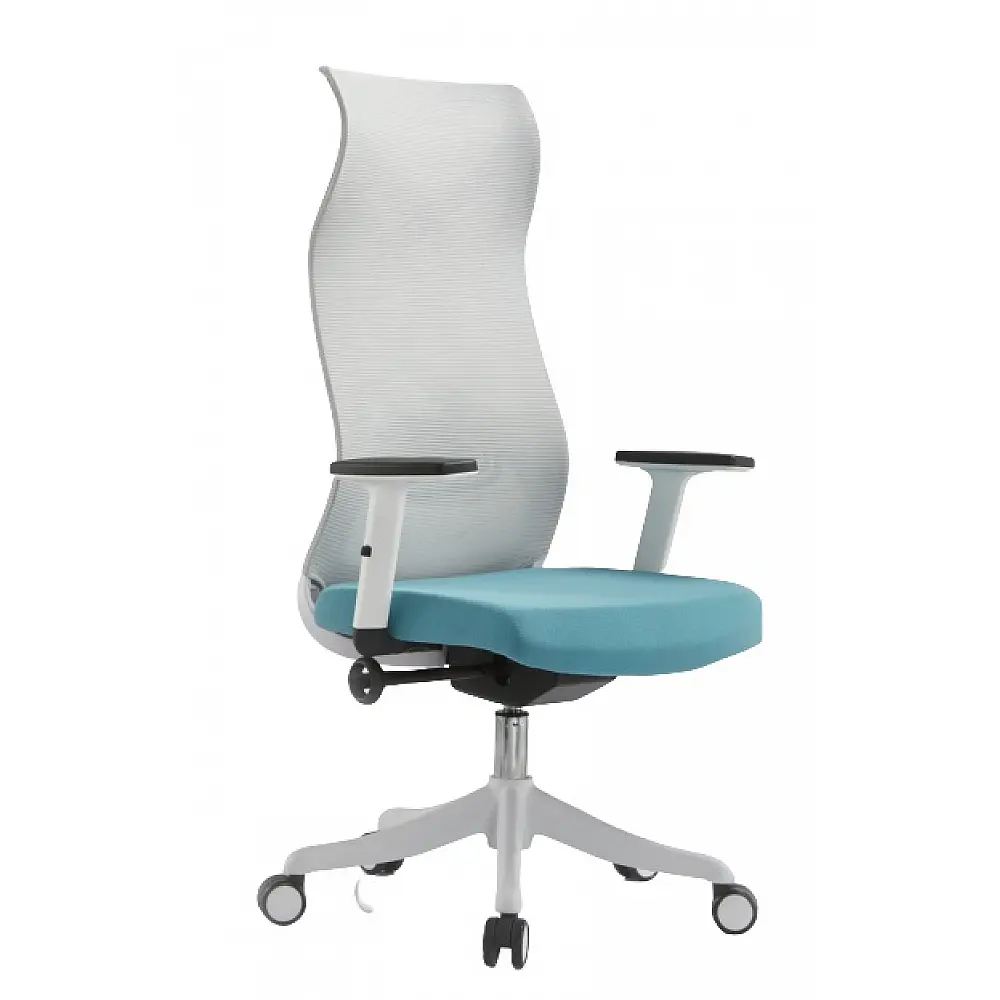 Avalon Office Armchair Light Blue - Μέταλλο