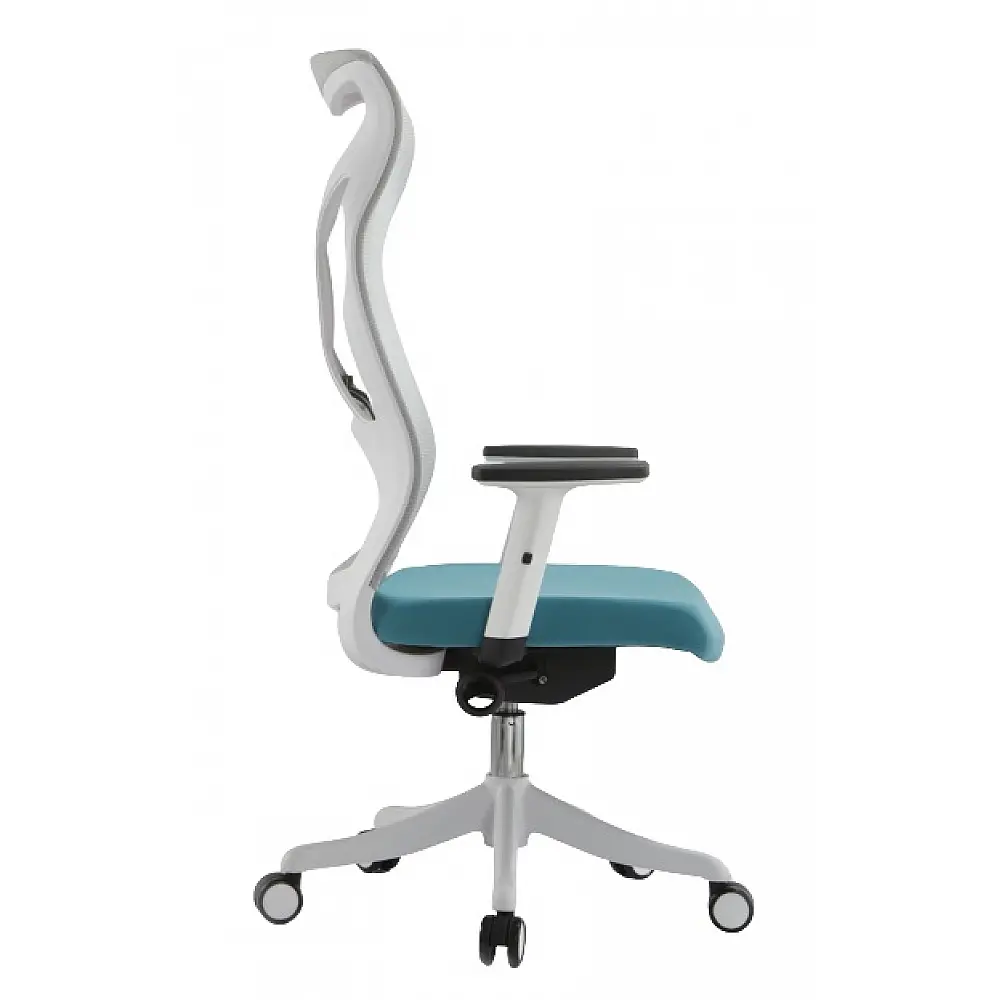 Avalon Office Armchair Light Blue - Μέταλλο