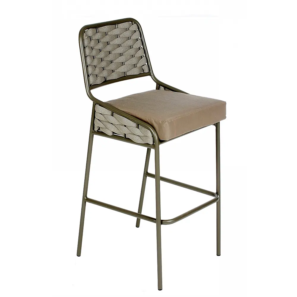 Strasbourg/S SPECIAL Barstool - Αλουμίνιο - 58x47x101 cm