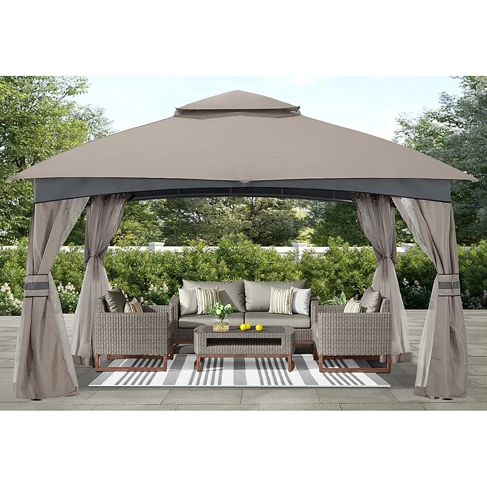 Garden Gazebo 3x3m - Μέταλλο - 300x300x0 cm
