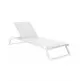 Tropic-2 Sun-Lounger White - Πολυπροπυλένιο - 210x72x31 cm