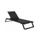 Tropic-2 Sun-Lounger Black - Πολυπροπυλένιο - 210x72x31 cm