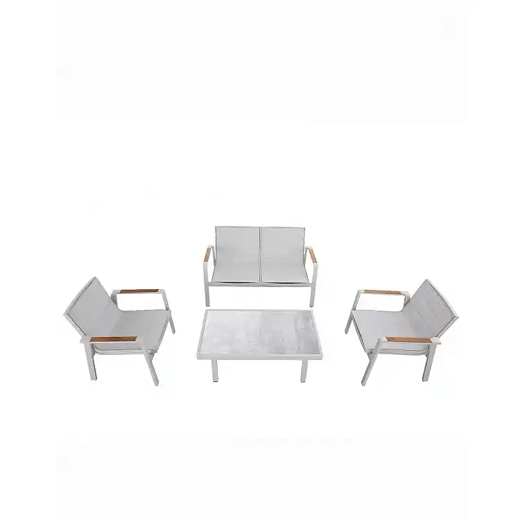 Nofi 2.0-2 Lounge Set white-grey (3801150)