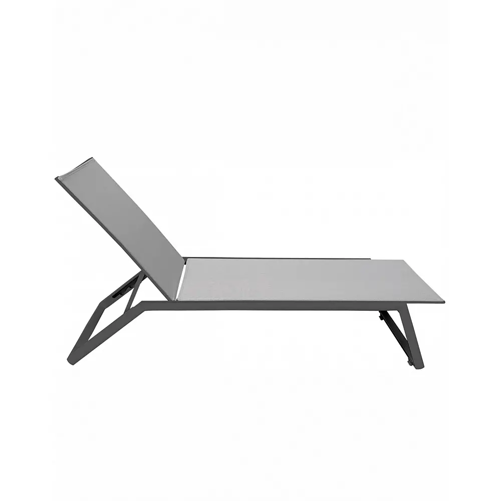Tulip Sun-Lounger Anthracite - Αλουμίνιο - 200x65x33 cm Tulip Sun-Lounger Anthracite - Αλουμίνιο - 200x65x33 cm