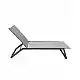 Tulip Sun-Lounger Anthracite