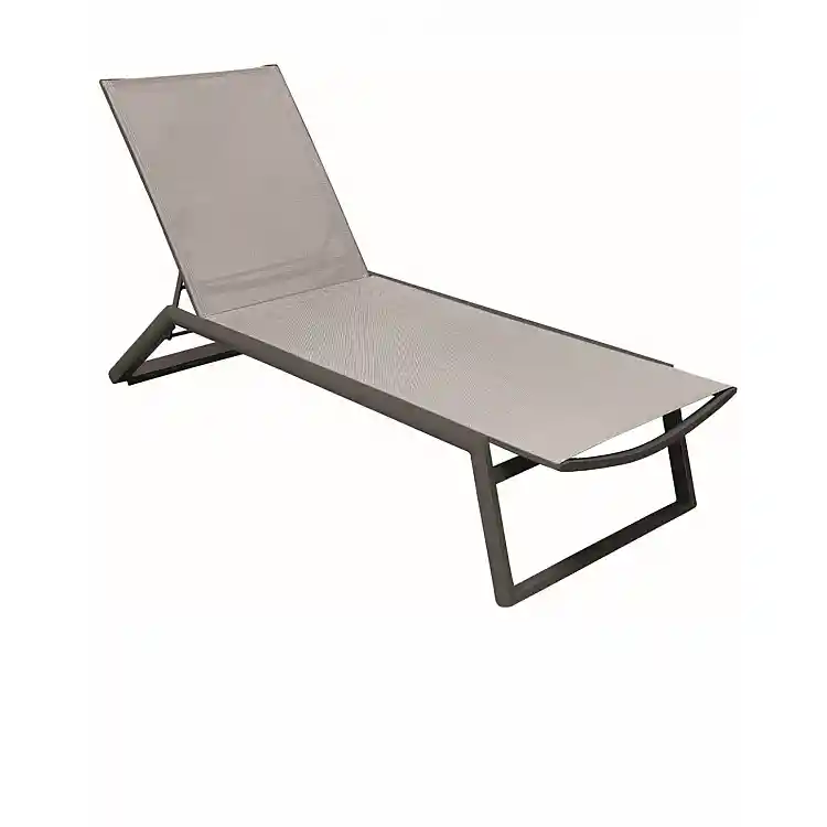 Tulip Sun-Lounger Taupe