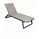 Tulip Sun-Lounger Taupe