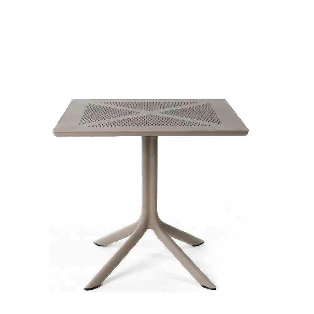 Clip/X-70X70cm  PP Table - Πολυπροπυλένιο - 70x70x75 cm