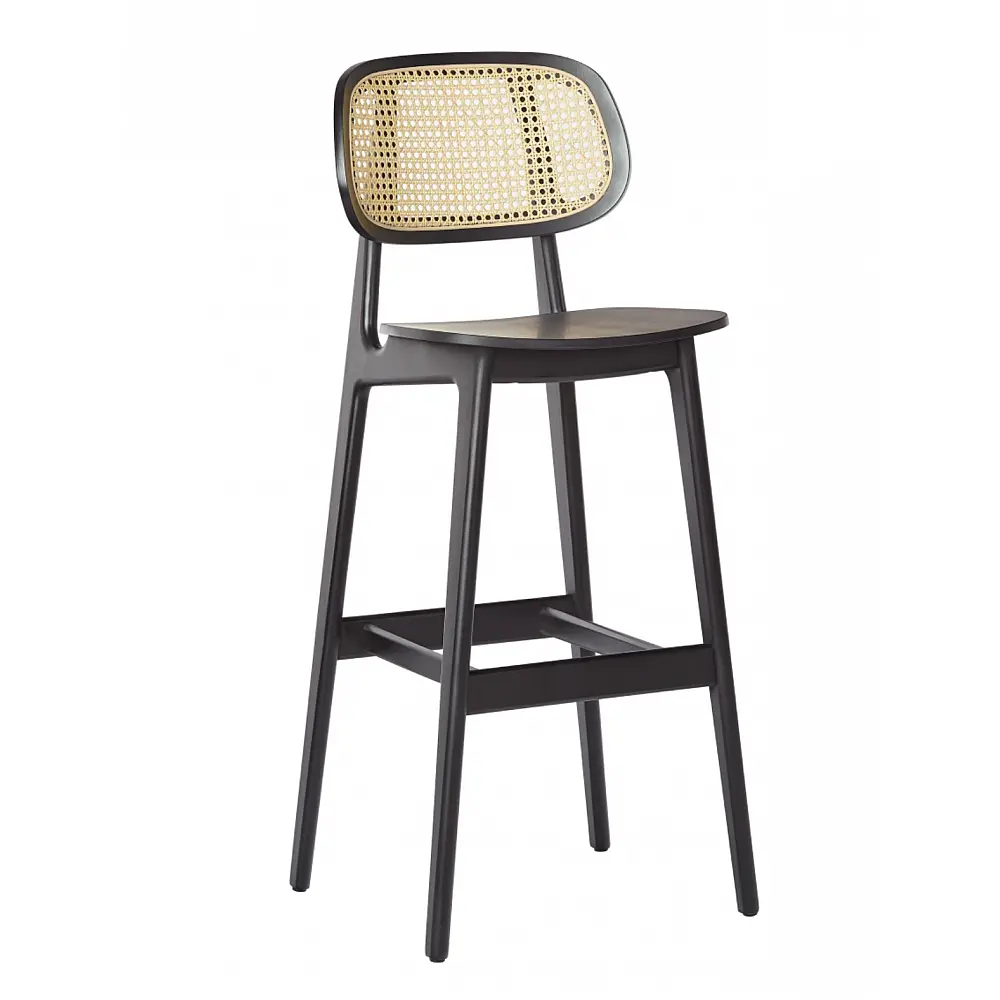 Benet/S Barstool - Ξύλο - 47x48x110 cm