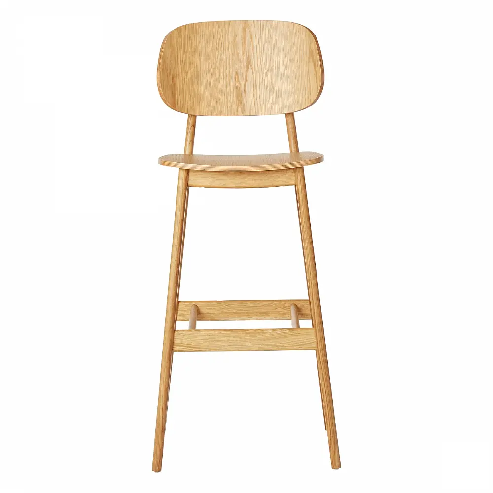 Bunny/S  Barstool - Ξύλο - 47x48x110 cm