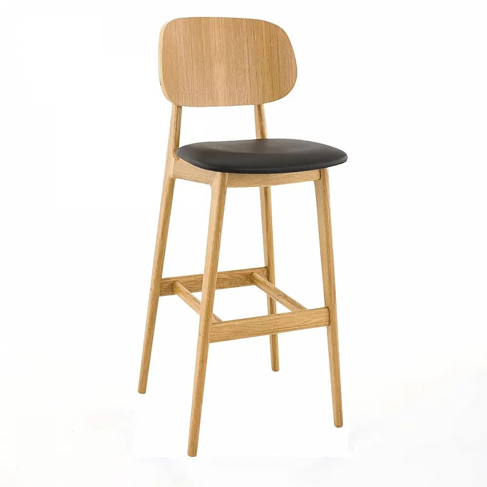 Bunny/S-V CAT A Barstool - Ξύλο - 47x48x110 cm