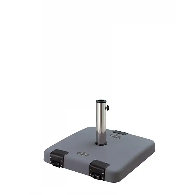 Titan/S-55x55cm, Umbrella Base Grey