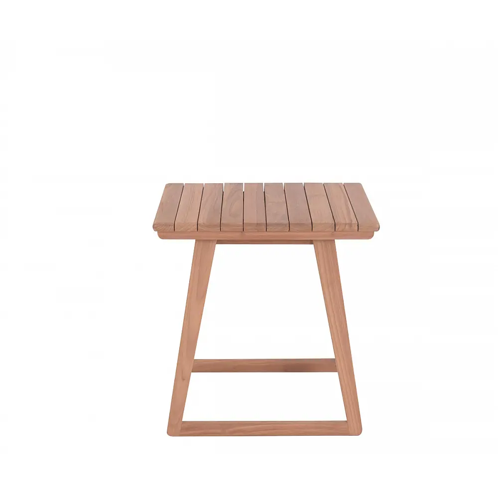 Bertha/T 50x50xh.50cm Table Teak - Ξύλο - 50x50x50 cm