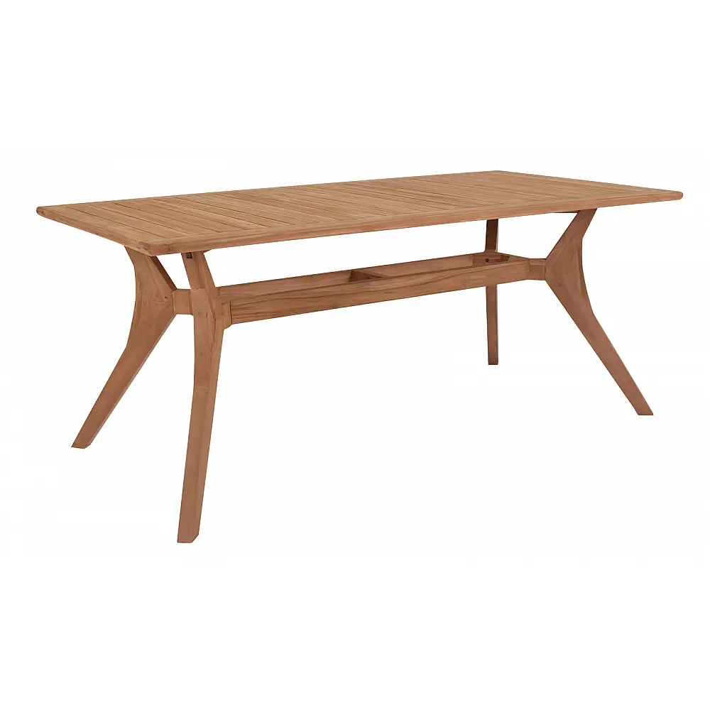 Jasmine/T 180x90xh.75cm Table Teak - Ξύλο - 90x180x75 cm Jasmine/T 180x90xh.75cm Table Teak - Ξύλο - 90x180x75 cm