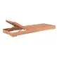 Aberdeen Sun-Lounger Teak - Ξύλο - 200x65x14 cm Aberdeen Sun-Lounger Teak - Ξύλο - 200x65x14 cm