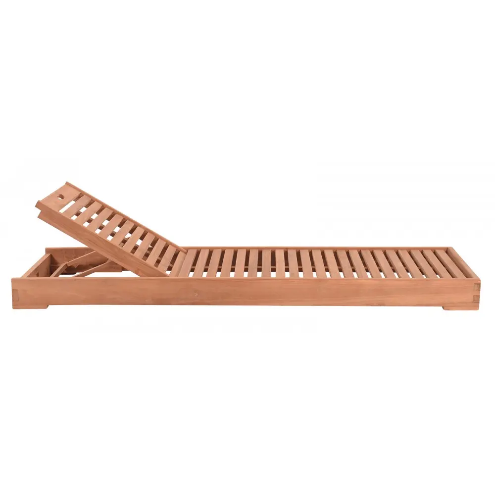 Aberdeen Sun-Lounger Teak - Ξύλο - 200x65x14 cm Aberdeen Sun-Lounger Teak - Ξύλο - 200x65x14 cm