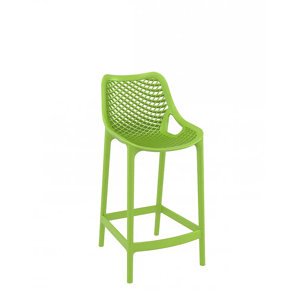 Air/S-65 Barstool Tropical Green PL - Πολυπροπυλένιο - 51x44x95 cm
